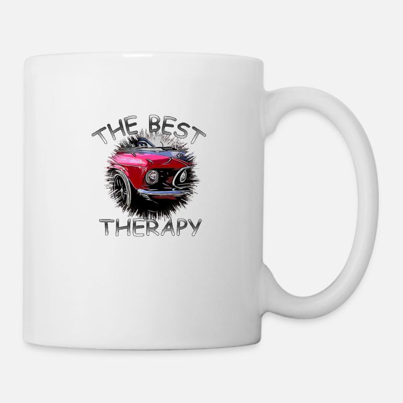 Voiture - Mug blanc - blanc