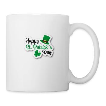 happy st patricks day with 6090015 for the fans - Mug blanc - blanc - Droite