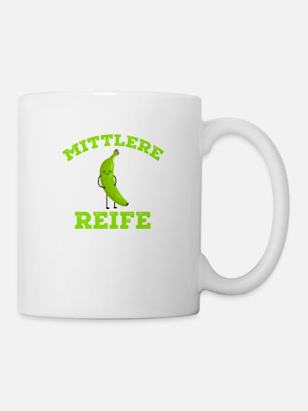 Mittlere Reife Realschule Schulabschluss - Tasse - Weiß