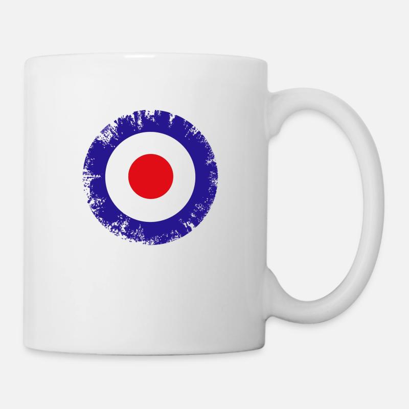 Mod Target - Mug - white