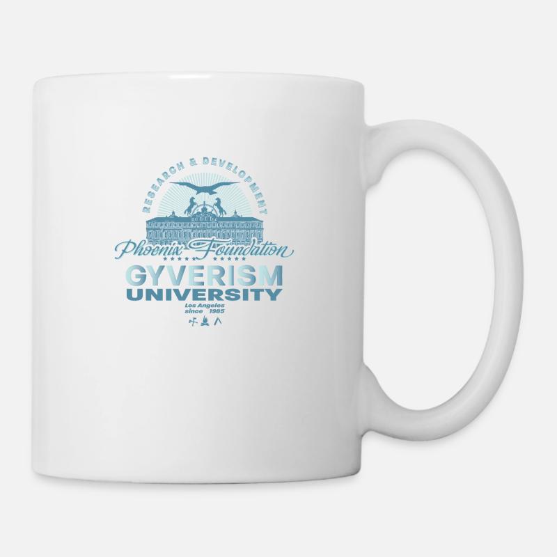 Gyverism. Washed with all the water - Mug - white