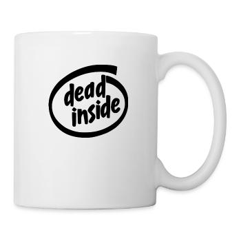 DEAD INSIDE - Tasse - Weiß - Rechts