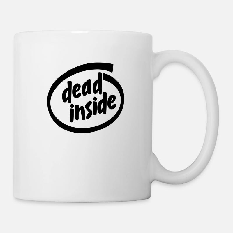 DEAD INSIDE - Tasse - Weiß