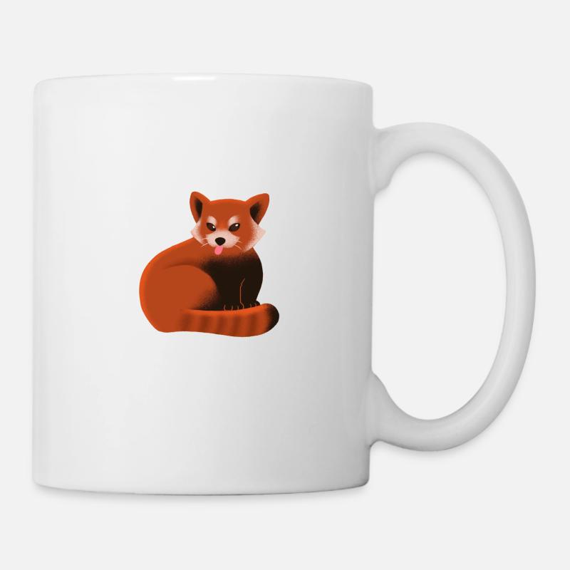 Je suis roux et alors ? (panda roux) - Mug blanc - blanc