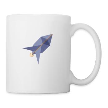 Ethereum Rocket - Mug blanc - blanc - Droite