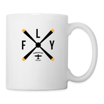 Conçu pour le cadeau de l’avion copilote - Mug blanc - blanc - Droite