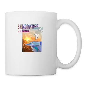 Sundowner Kitesurfer - Tasse - Weiß - Rechts