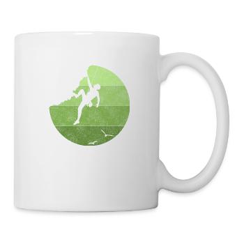 Climbing - Mug blanc - blanc - Droite