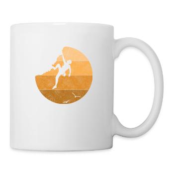 Climbing - Mug blanc - blanc - Droite