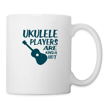 Ukulele players Geschenk Musiker Hawaii - Tasse - Weiß - Rechts