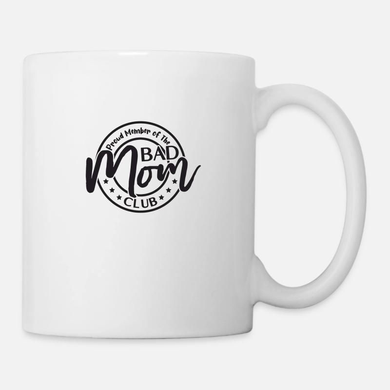Bad Mom Club - Tasse - Weiß