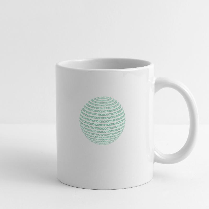 Binärcode Code Informatik Nerd Student Geschenk Tasse
