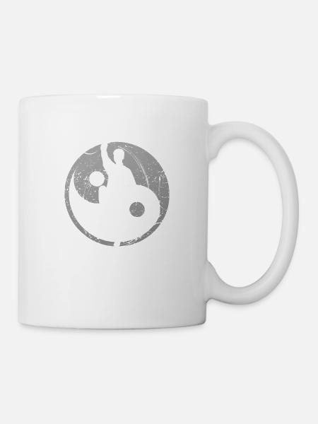 Qigong Tai-Chi Chigong Méditation Arts martiaux - Mug blanc - blanc