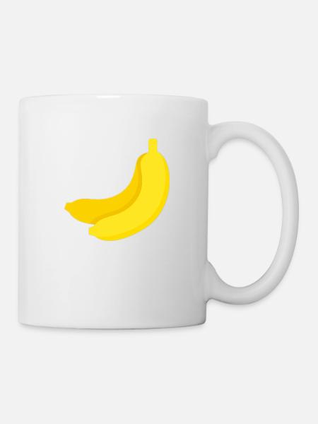banana - Mug - white
