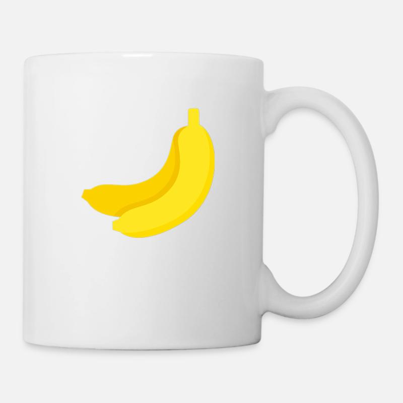 Banane - Mug blanc - blanc