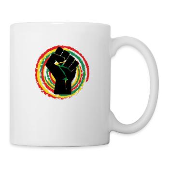 jah soldier 1 01 - Mug blanc - blanc - Droite