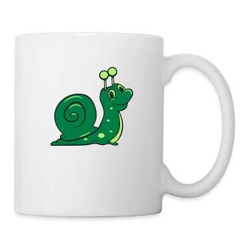 Snail Funny Kids - Mug - white - Right