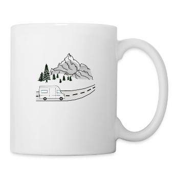 VAN LIFE VANLIFER NOMADS - Tasse - Weiß - Rechts