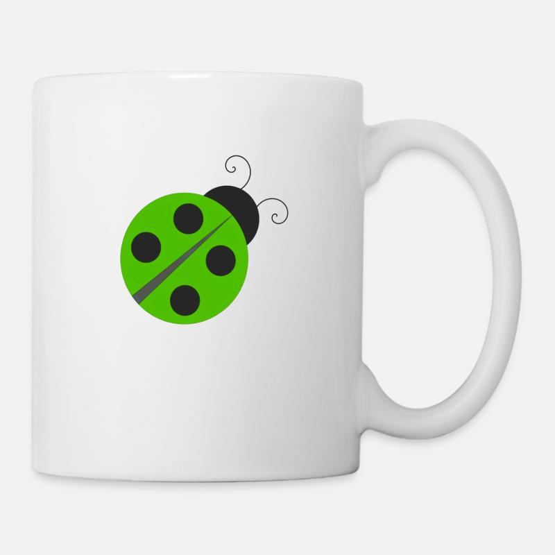Marienkäfer - Tasse - Weiß