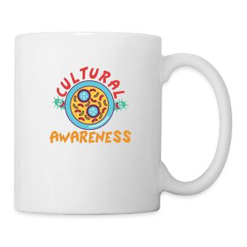 KULTURELLES BEWUSSTSEIN - MIKROSKOPISCHES LEBEN - Tasse - Weiß - Rechts