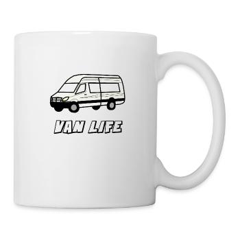 VAN LIFE VANLIFER NOMADS - Tasse - Weiß - Rechts