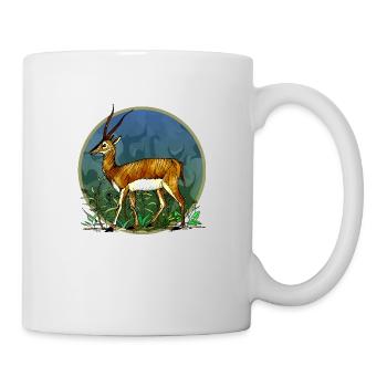 antilope - Mug blanc - blanc - Droite