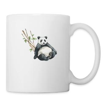 Panda Eucalyptus - Mug blanc - blanc - Droite