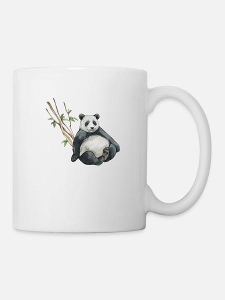 Panda Eucalyptus - Mug - white