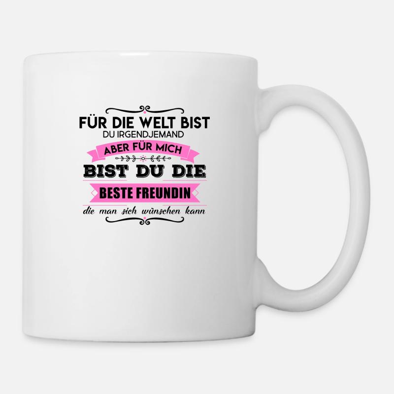 Partnerlook Beste Freundinnen - Tasse - Weiß