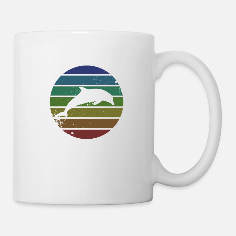 dolphin - Mug - white