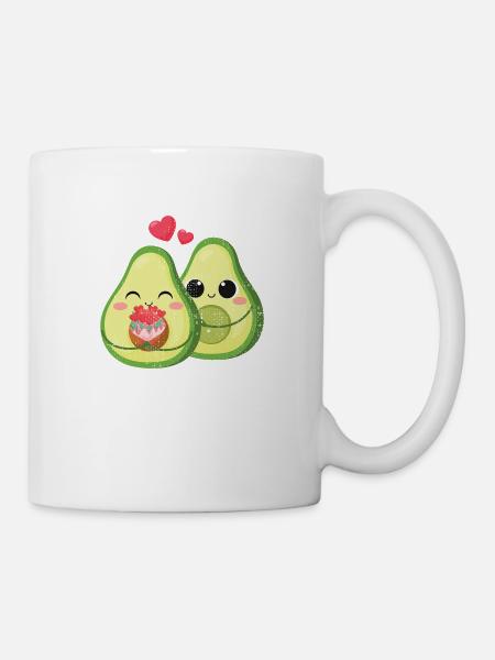 Avocado Trend 2021 - Love Love Couple - Mug - white