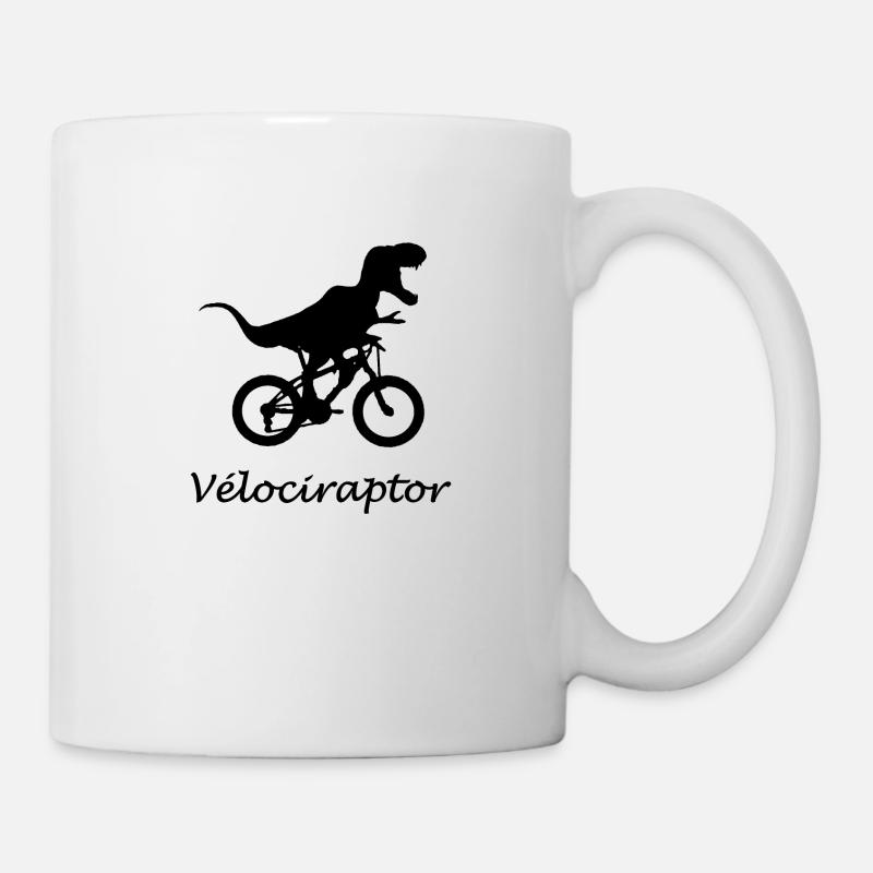 vélociraptor - Mug blanc - blanc