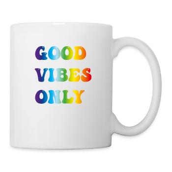 good vibes only - Mug - white - Right