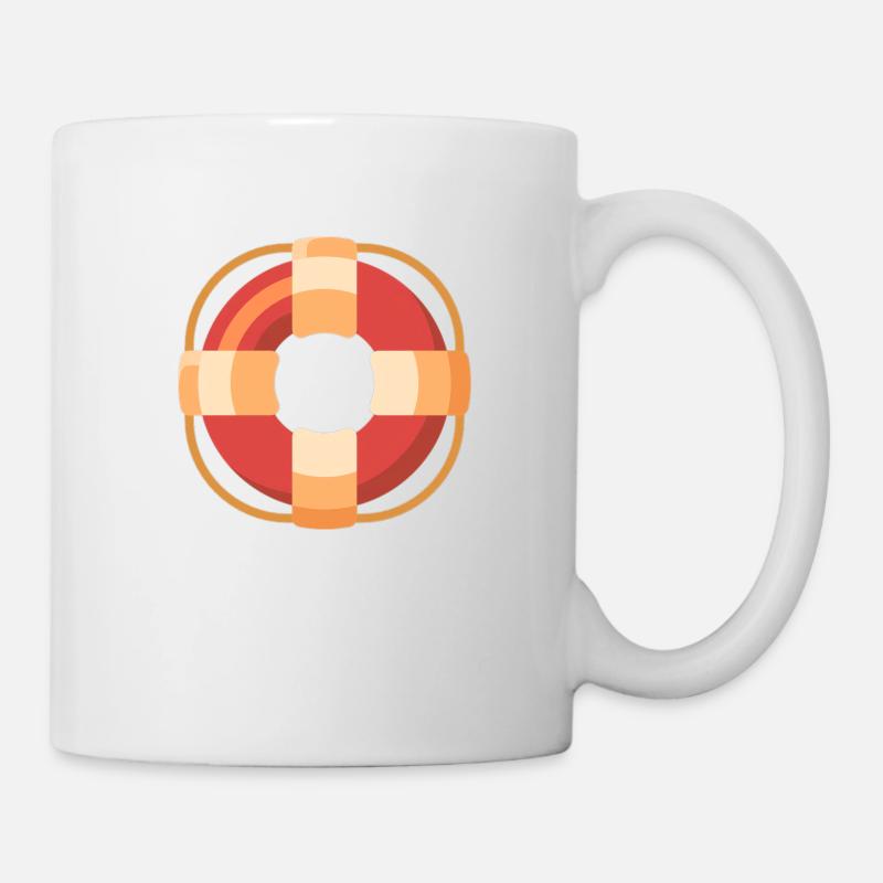 Lebensretter - Tasse - Weiß