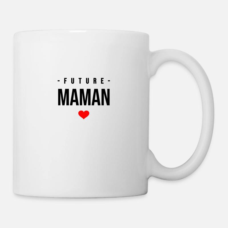 FUTURE MAMAN - Mug blanc - blanc