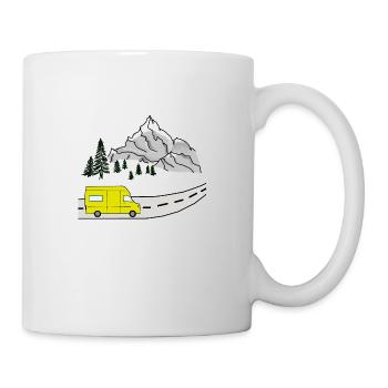 van life - Mug blanc - blanc - Droite