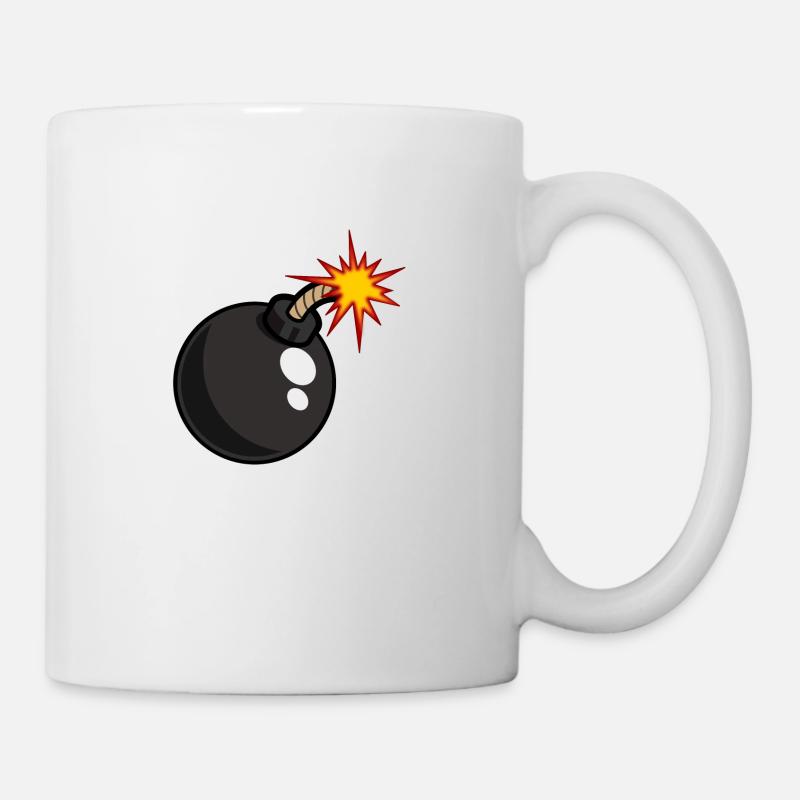 bomb - Mug - white