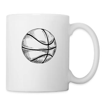 Basketball - Mug blanc - blanc - Droite