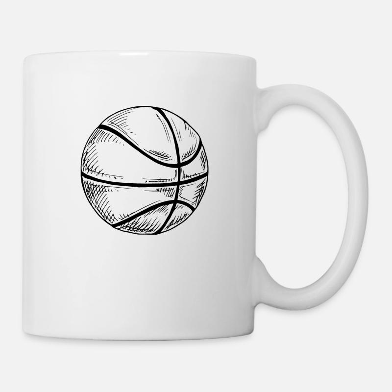 Basketball - Tasse - Weiß
