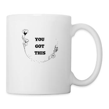 motivation , Don’t Stop - Mug blanc - blanc - Droite