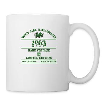 Eine walisische Legende 1963 - Tasse - Weiß - Rechts
