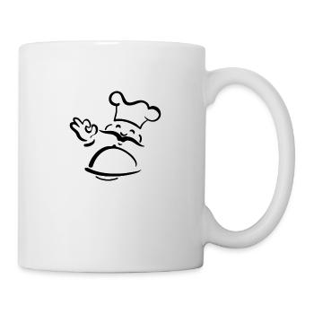 Chef Kitchen Saying Food Profession Gift Cooking - Mug - white - Right