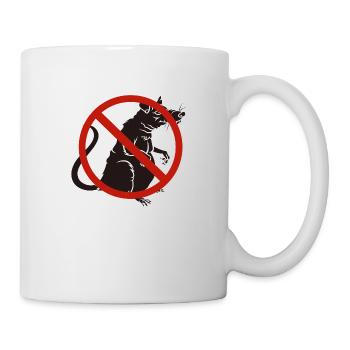 B No Rats Union Anti Rats - Tasse - Weiß - Rechts
