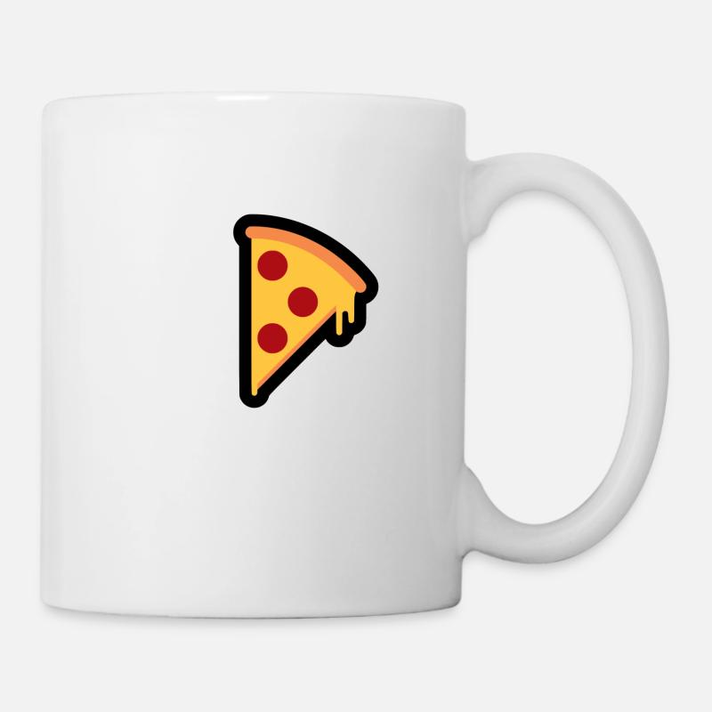 Pizza Cheatday - Tasse - Weiß
