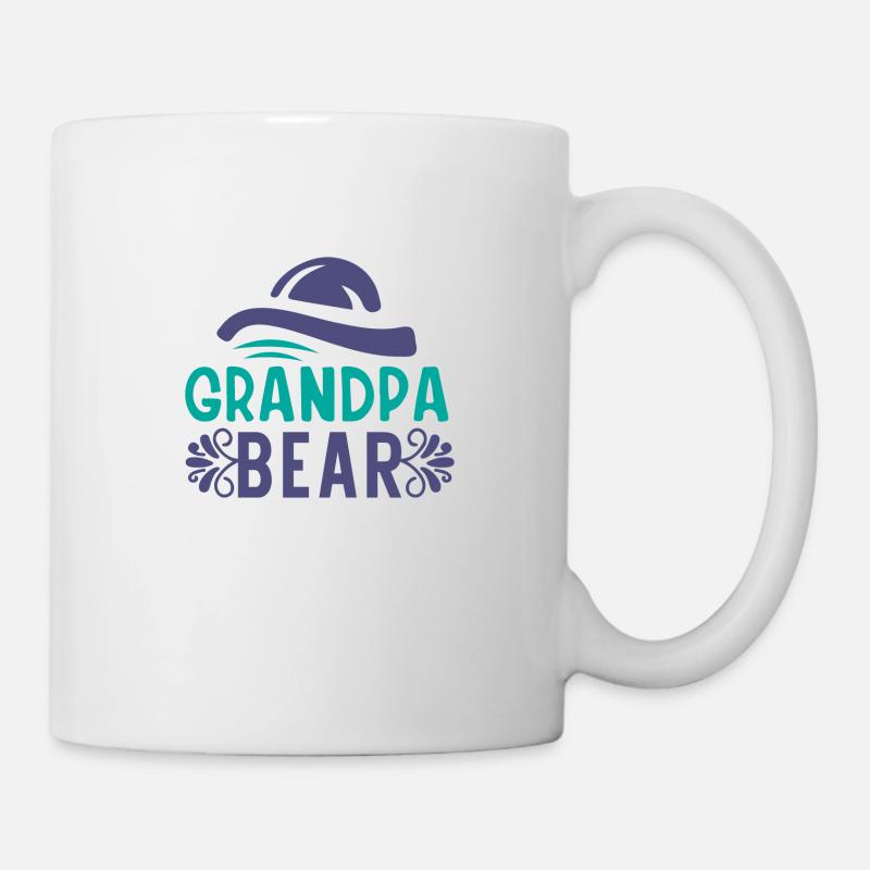 grandpa bear 01 - Mug - white
