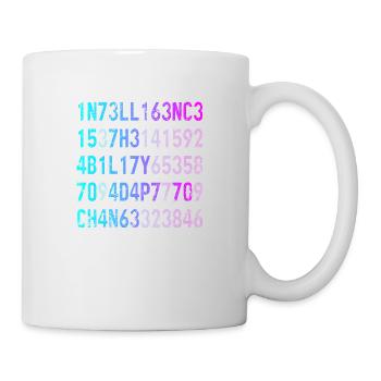 Intelligence Is The Ability To Adapt To Change - Mug - white - Right