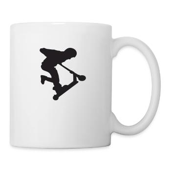 Trick scooter - Mug - white - Right