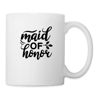 demoiselle d’honneur - Mug blanc - blanc - Droite