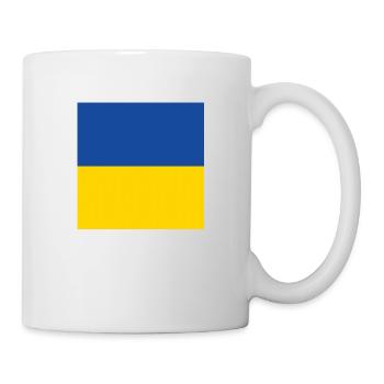 Ukraine Flag, Ukraine Pride, Ukrainian Gift - Mug - white - Right