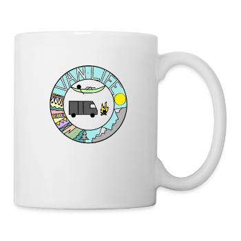 VAN LIFE VANLIFER NOMADS - Tasse - Weiß - Rechts